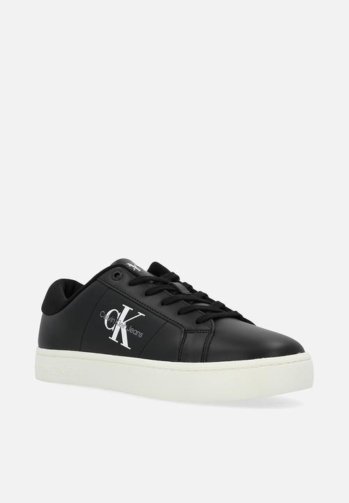 Calvin Klein - classic cupsole low ml lth - black/bright white