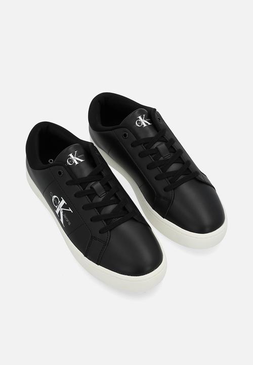 Calvin Klein - classic cupsole low ml lth - black/bright white