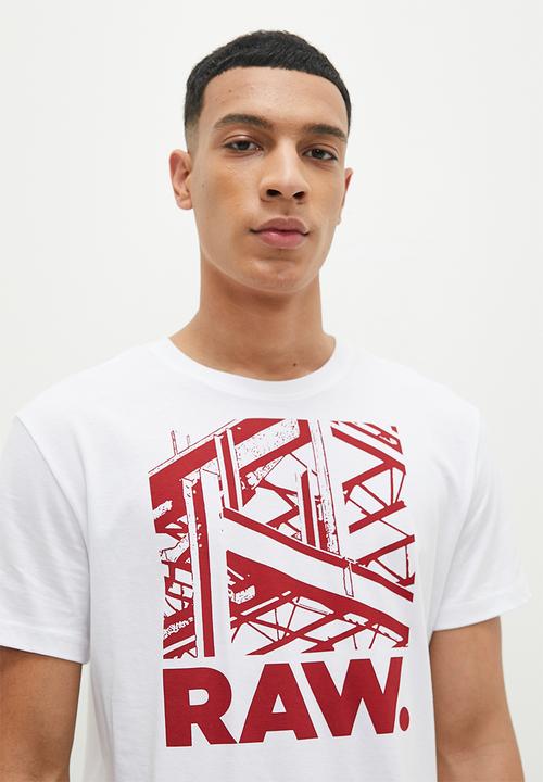 G-STAR - RAW. construction r t Compact jersey I o - white