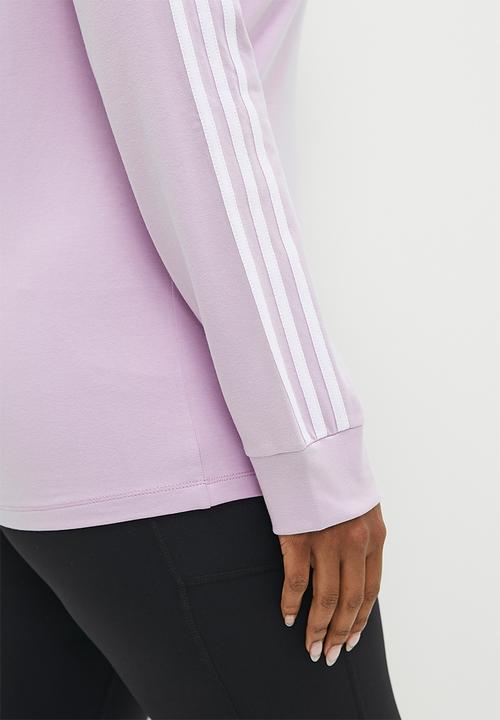 adidas Performance - Plus W 3S Long Sleeve T - Silver Dawn