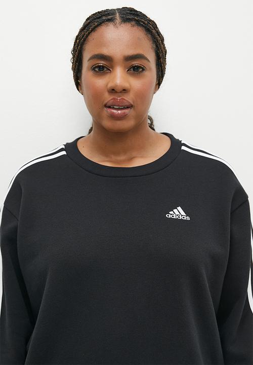 adidas Performance - Plus W 3S Ft Vn Swt - Black