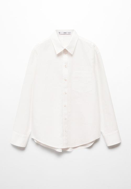 MANGO - Shirt marble - neutral