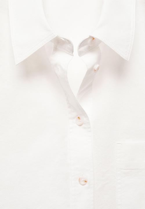 MANGO - Shirt marble - neutral