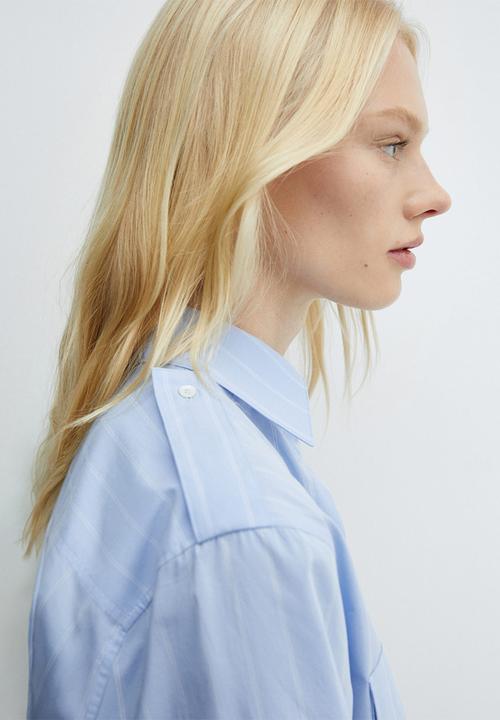 MANGO - Shirt mateos - medium blue