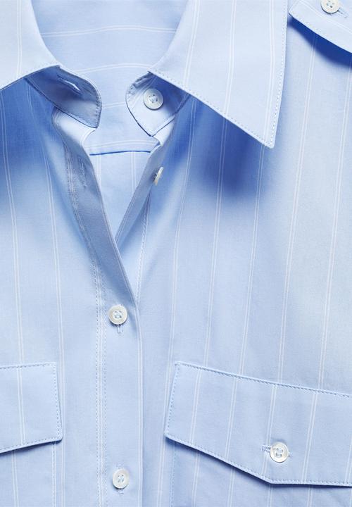 MANGO - Shirt mateos - medium blue