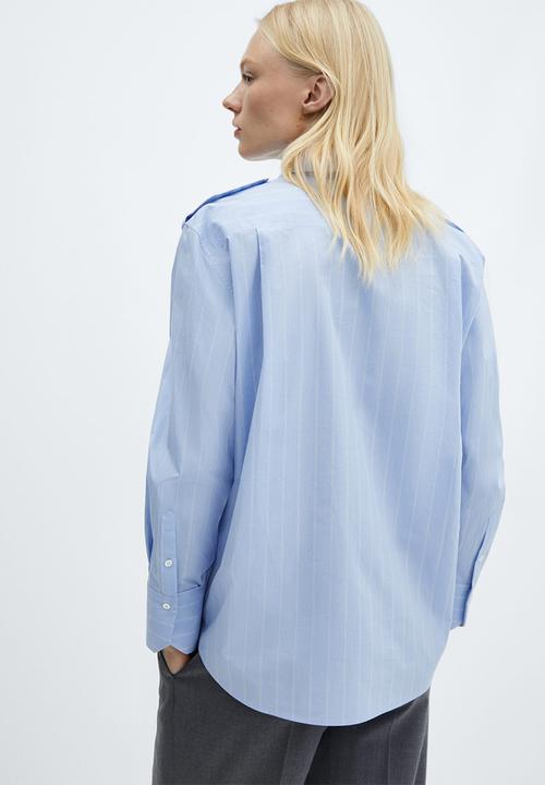 MANGO - Shirt mateos - medium blue
