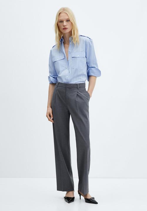 MANGO - Shirt mateos - medium blue