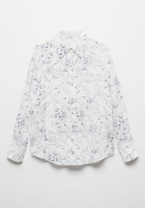 MANGO - Shirt urban - white