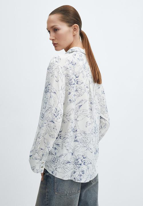 MANGO - Shirt urban - white