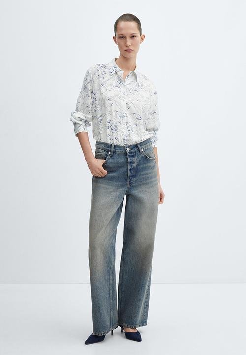 MANGO - Shirt urban - white