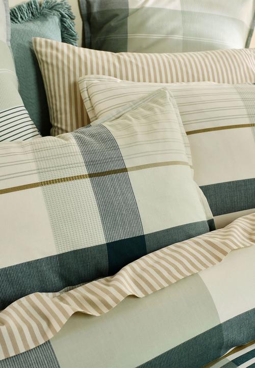 Linen House - Levon duvet cover set - jade