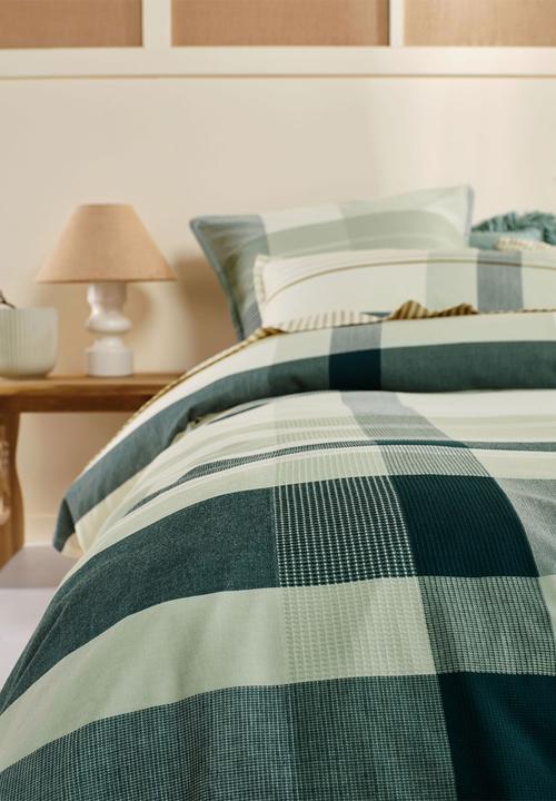 Linen House - Levon duvet cover set - jade