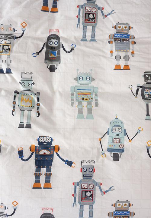 Linen House - Retro Robot Duvet Cover Set