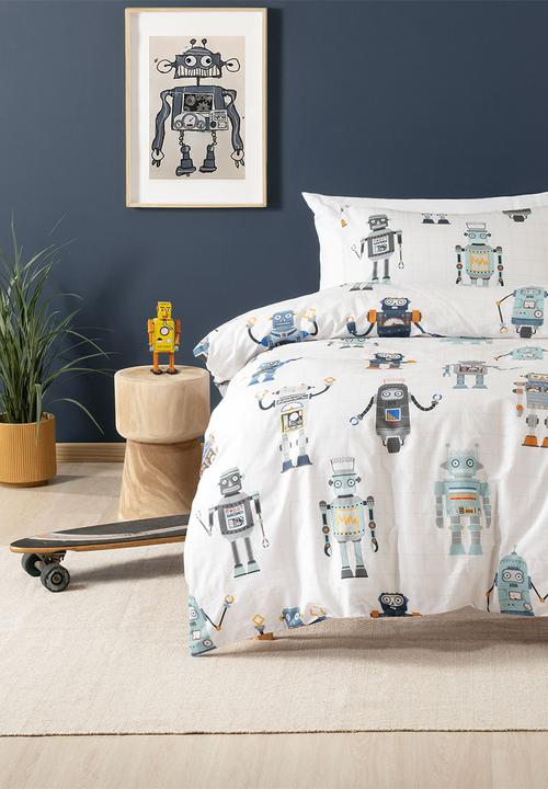 Linen House - Retro Robot Duvet Cover Set