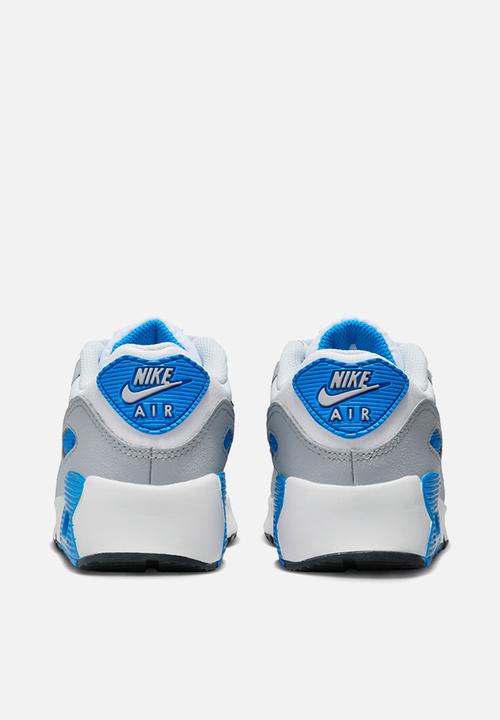 Nike - Nike Air Max 90 Ltr Psv - White/Black-Photo Blue-Pure Platinum