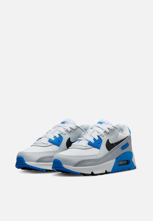 Nike - Nike Air Max 90 Ltr Psv - White/Black-Photo Blue-Pure Platinum