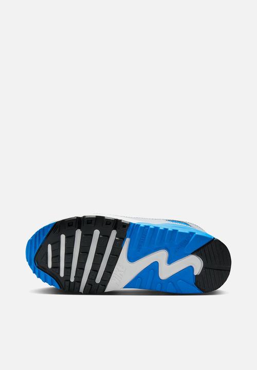 Nike - Nike Air Max 90 Ltr Psv - White/Black-Photo Blue-Pure Platinum