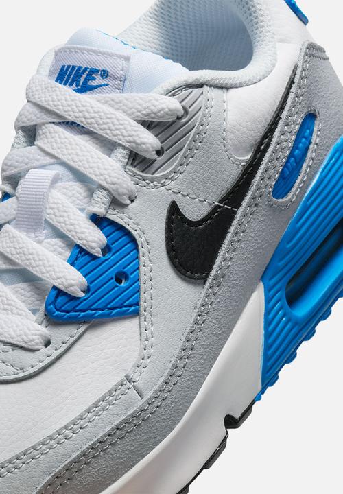 Nike - Nike Air Max 90 Ltr Psv - White/Black-Photo Blue-Pure Platinum