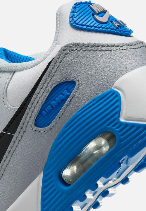 Nike - Nike Air Max 90 Ltr Psv - White/Black-Photo Blue-Pure Platinum