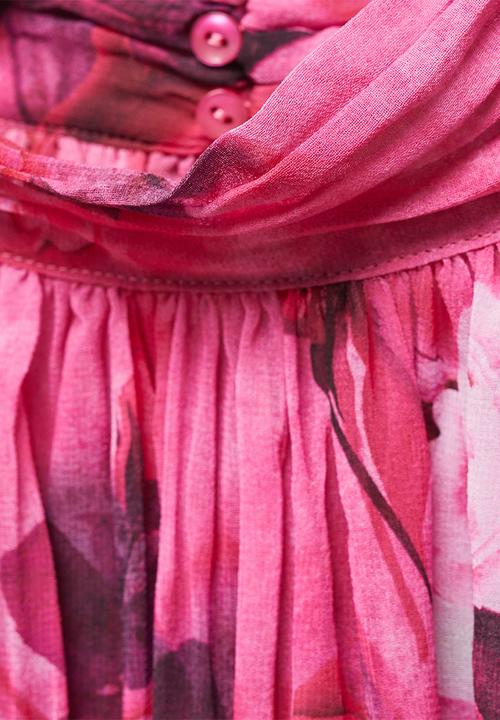 MANGO - Blouse jasmin - bright pink