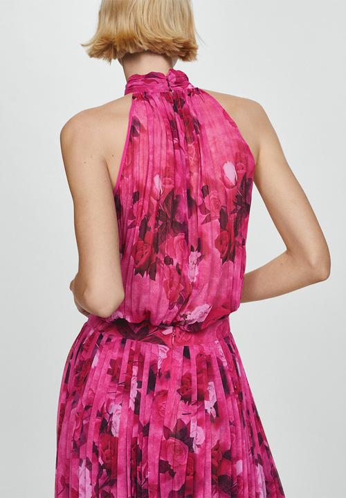MANGO - Blouse jasmin - bright pink