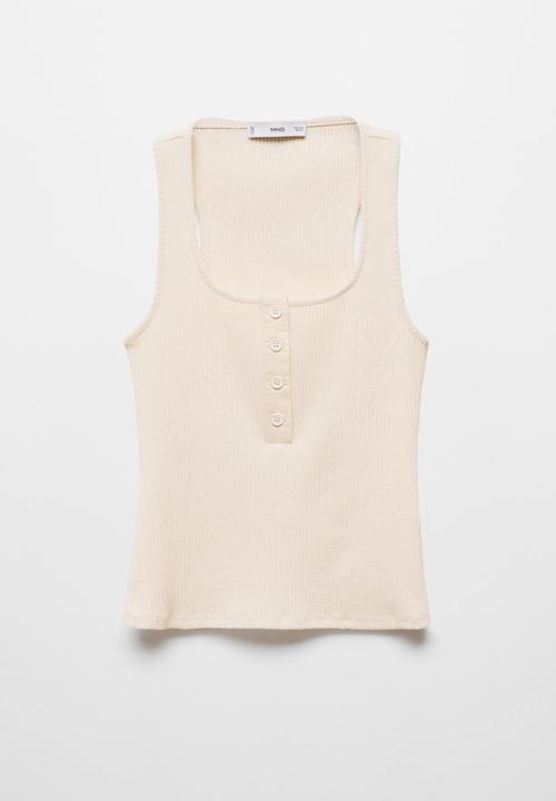 MANGO - Top walnut - light beige