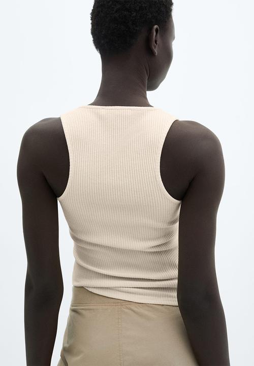 MANGO - Top walnut - light beige