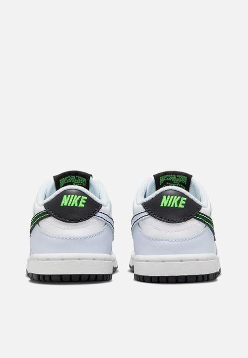 Nike - Nike Dunk Low TD - White/Black-Football Grey-Green Strike