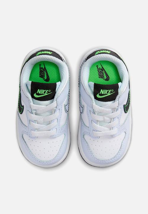 Nike - Nike Dunk Low TD - White/Black-Football Grey-Green Strike
