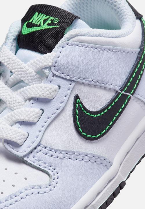 Nike - Nike Dunk Low TD - White/Black-Football Grey-Green Strike