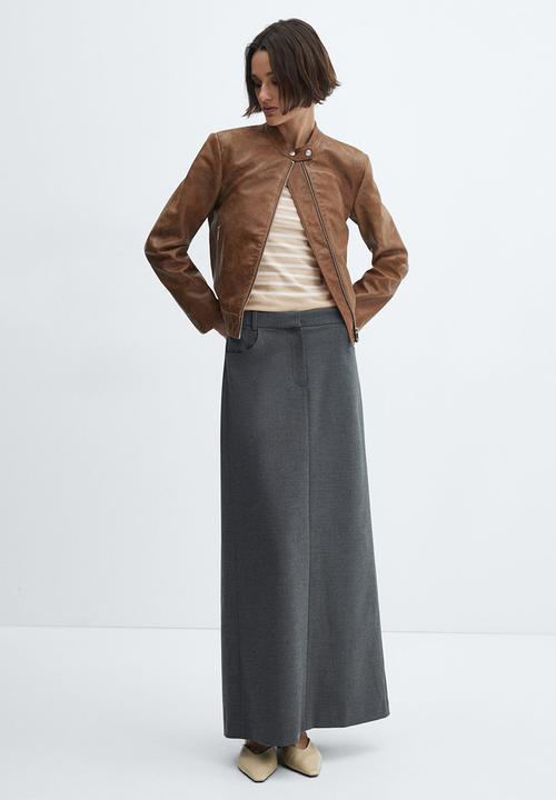 MANGO - T-shirt parisian - light pastel beige