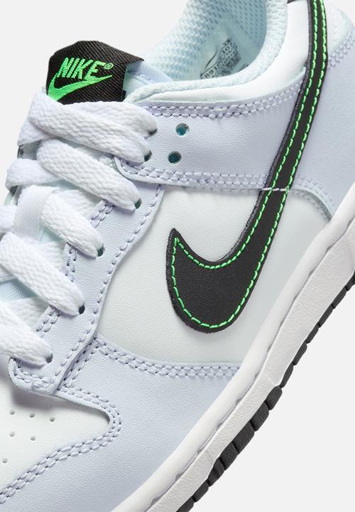 Nike - Nike Dunk Low Psv - White/Black-Football Grey-Green Strike