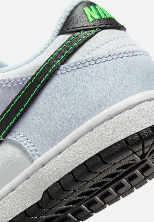 Nike - Nike Dunk Low Psv - White/Black-Football Grey-Green Strike