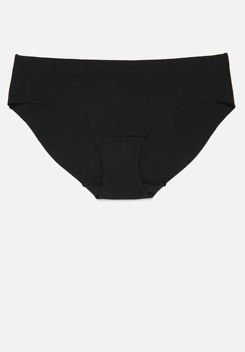 Cotton On - The Invisible Bikini Brief 3 Pack - Black/ Black/Black