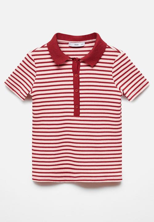 MANGO - T-shirt almond - pink