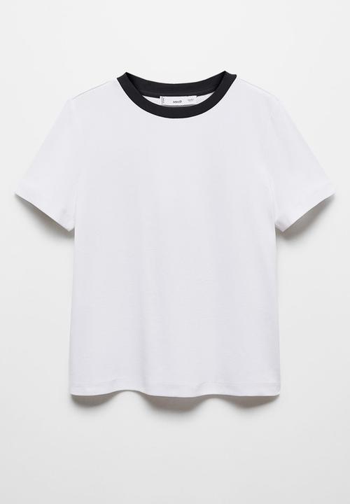 MANGO - T-shirt dolores - white