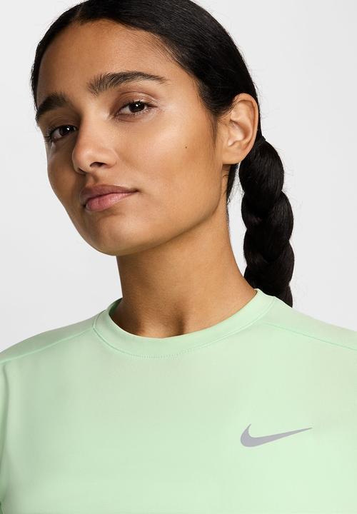 Nike - W Nk Df Pacer Crew - Vapor Green/Reflective Silv
