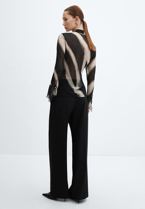 MANGO - Shirt allegra - black
