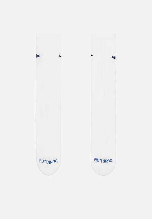 Nike - Nike Everyday Plus Cushioned crew socks (1pr) - white/var royal/black