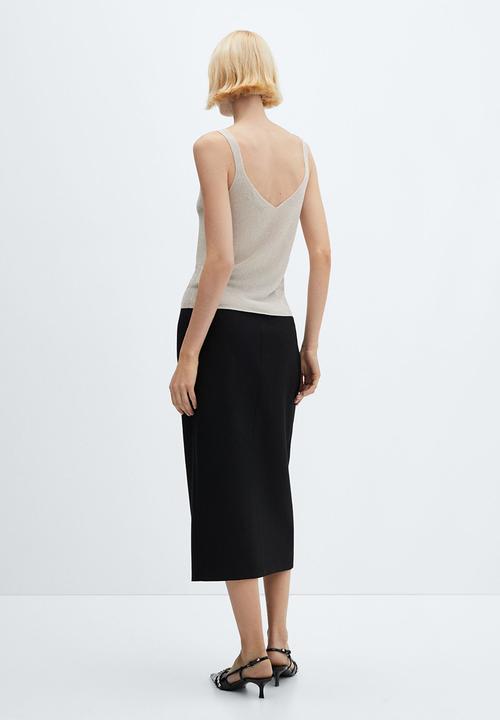 MANGO - Top kling - silver