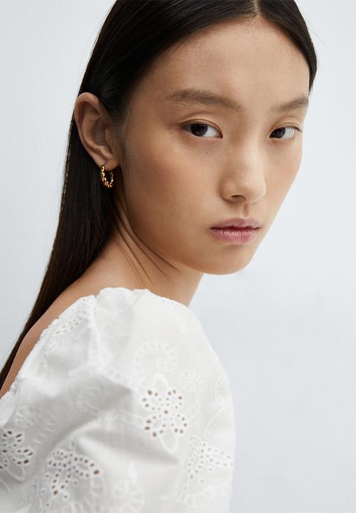 MANGO - Blouse gina-h - white