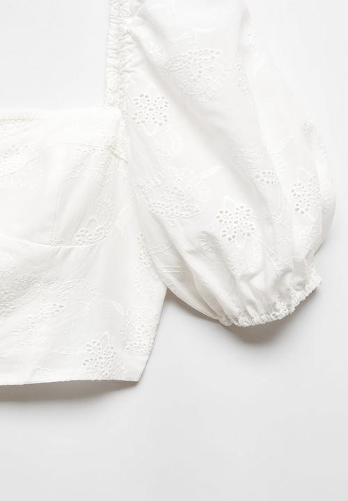 MANGO - Blouse gina-h - white