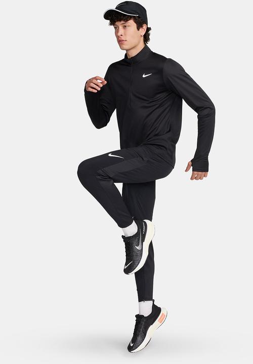 Nike -  Pacer Dri-FIT 1/2-Zip Running Top - black/reflective silv