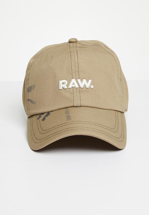 G-STAR - Avernus Raw Aw Baseball Cap - Safari Banana Tree
