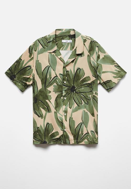 MANGO - SHIRT MAUIV- GREEN