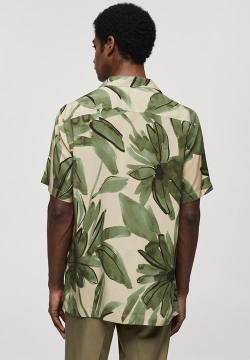 MANGO - SHIRT MAUIV- GREEN