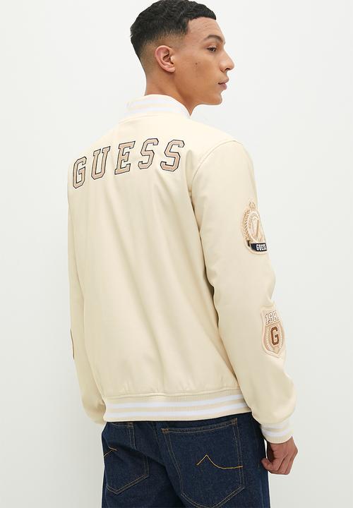 GUESS - Varsity bomber - quicksand