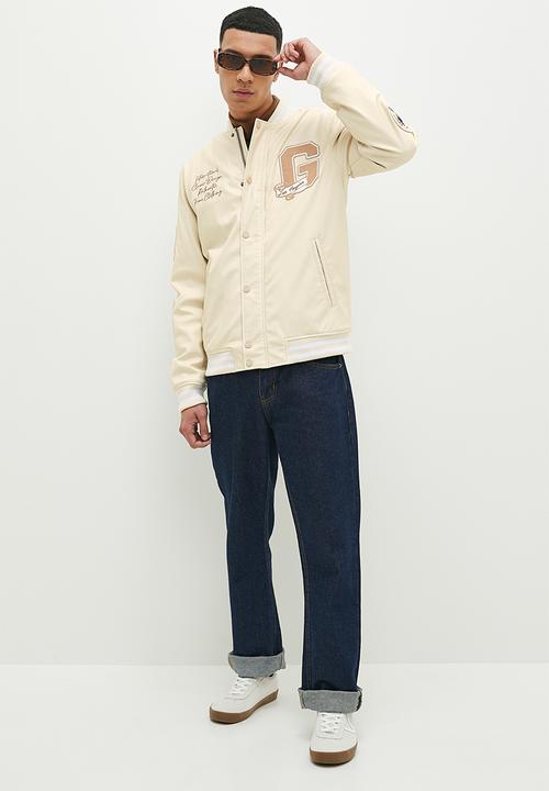 GUESS - Varsity bomber - quicksand