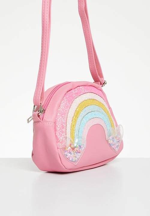 Pop Candy - Rainbow crossbody bag - pink