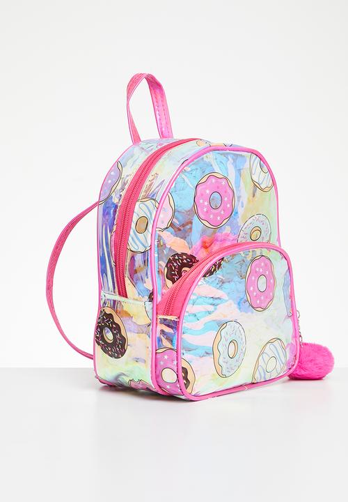 Pop Candy - Donut print backpack - pink
